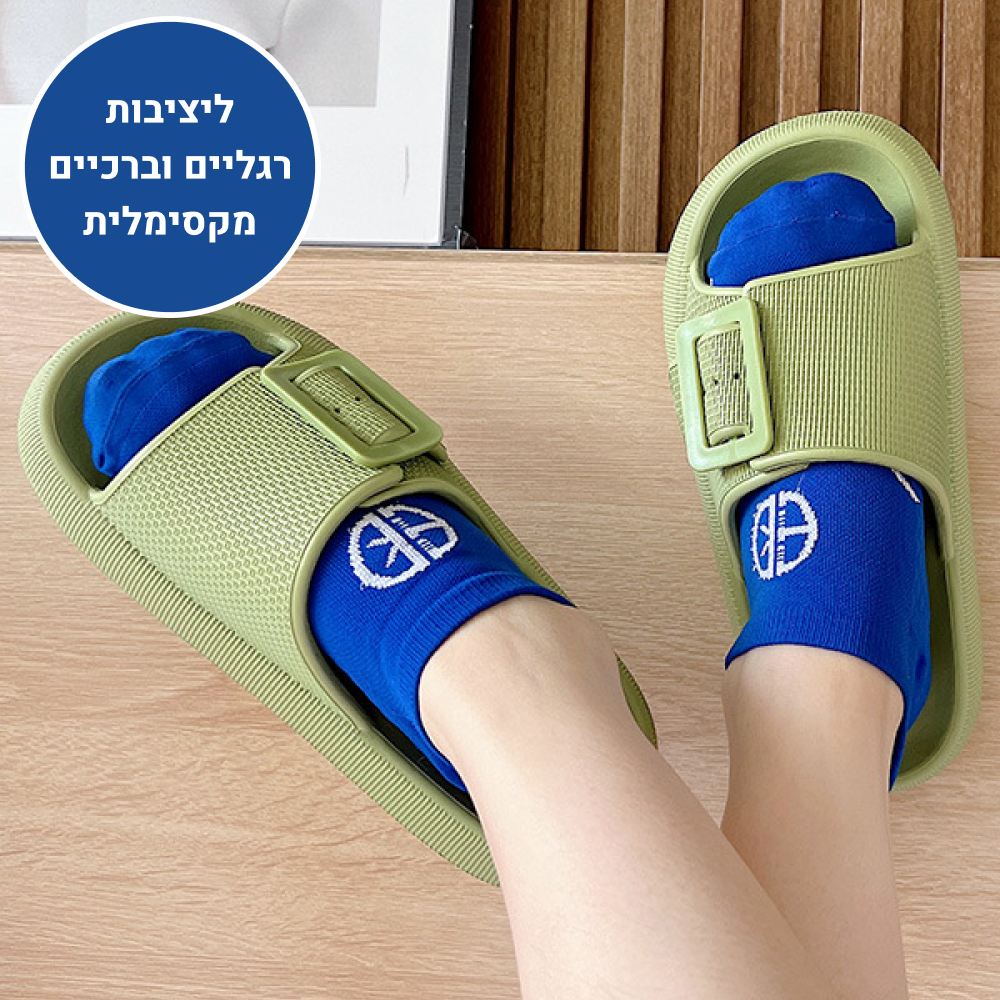 OrtoKal Flippers Deluxe - Orthopedic Slides for Foot Pain Relief