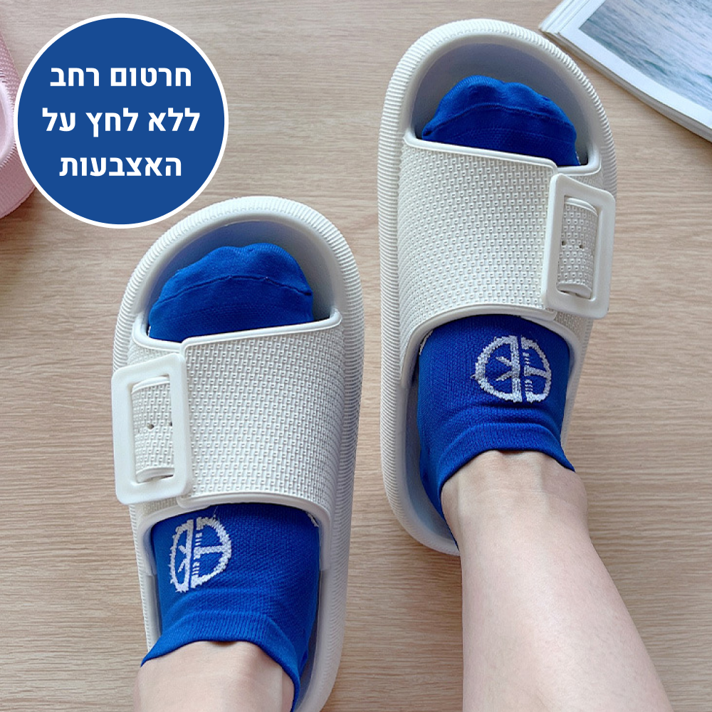 OrtoKal Flippers Deluxe - Orthopedic Slides for Foot Pain Relief