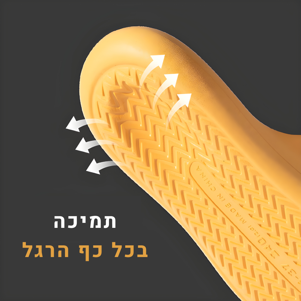 OrtoKal Freedom Bounce - Extra-Cushioned Slides for Foot Pain Relief