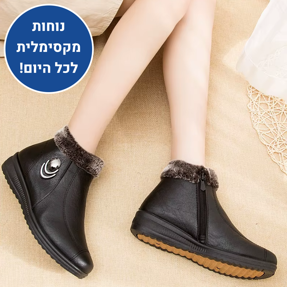 OrtoKal Winter Fashion Boot - Orthopedic Winter Boots for Pain Relief