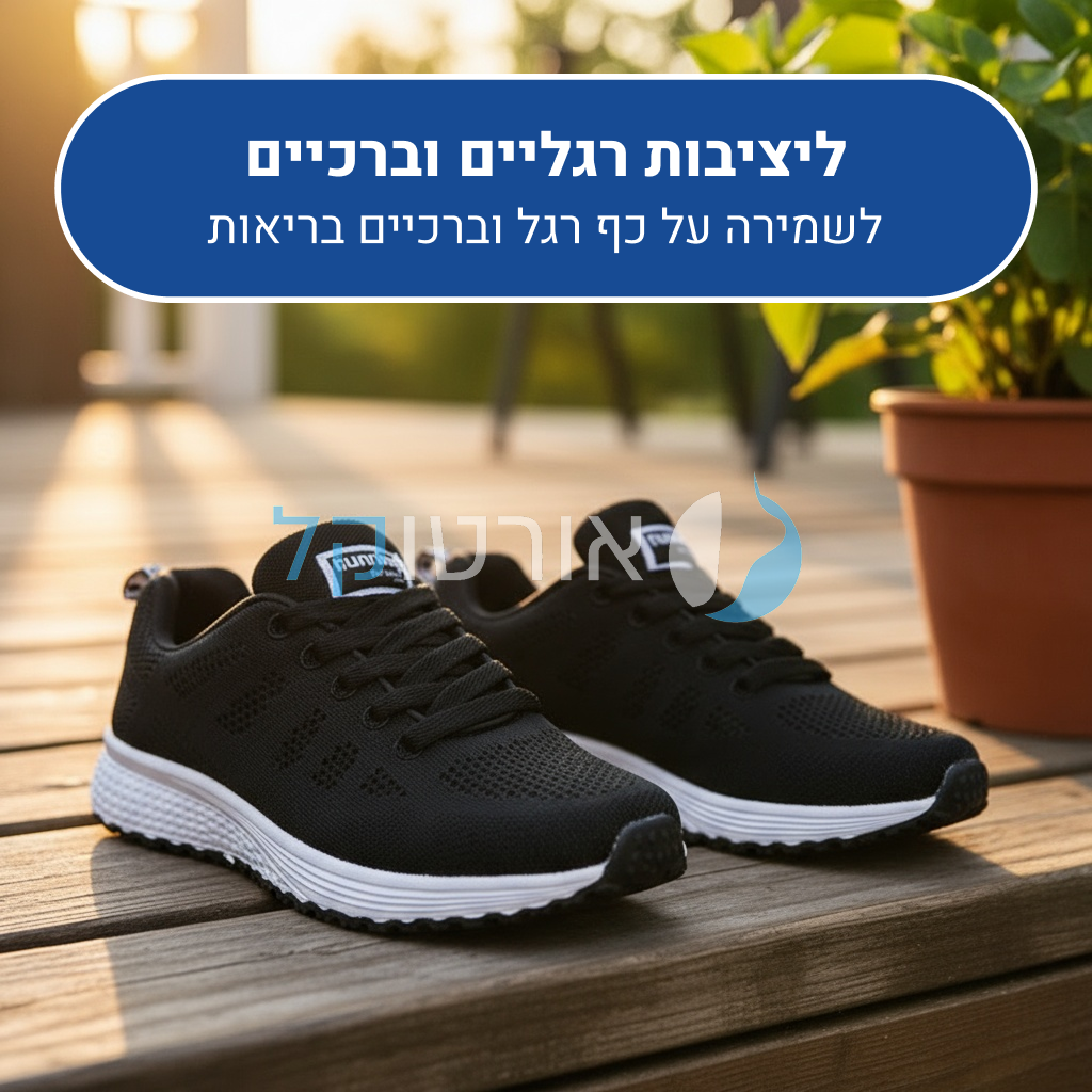 OrtoKal Distance Pro - Orthopedic Walking Shoes for Foot Pain Relief