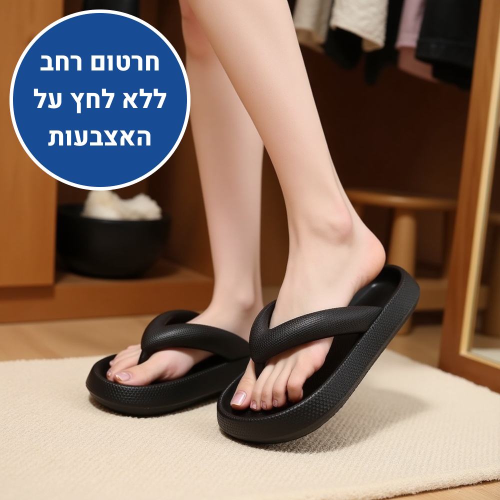 OrtoKal Open Beauty Classic - Orthopedic Slides for Foot Pain Relief