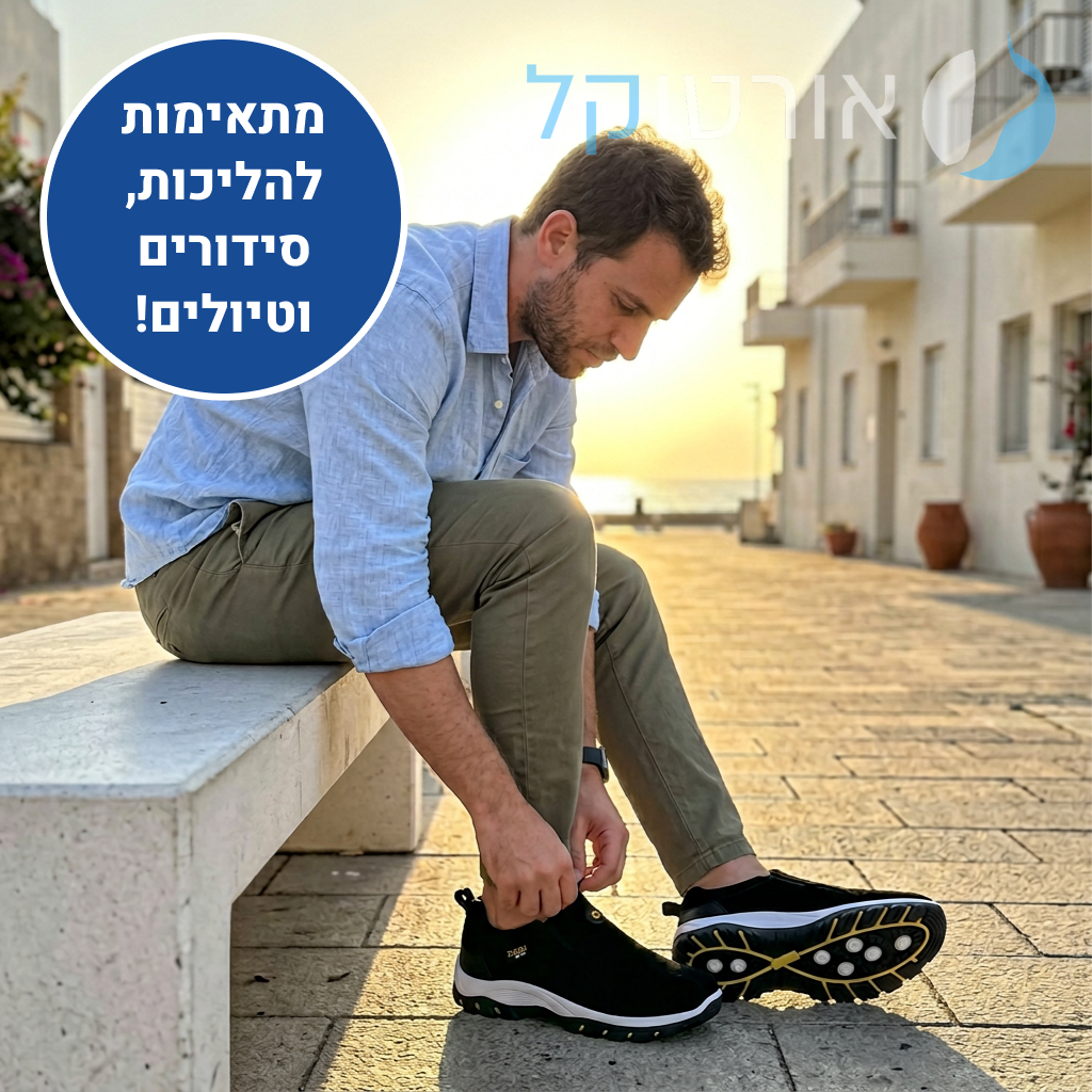 OrtoKal Hybrid - Orthopedic Leather Shoes for Pain Relief
