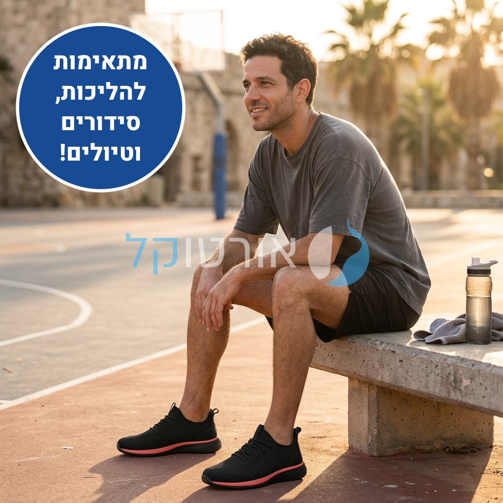 OrtoKal Apollo - Wide Toe Box Orthopedic Shoes for Pain Relief
