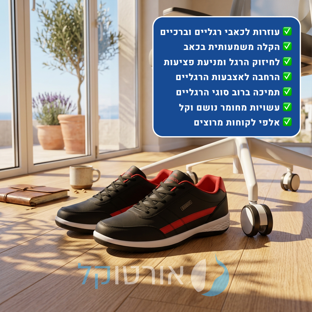 OrtoKal Modern Plus - Orthopedic Sneakers for Pain Relief