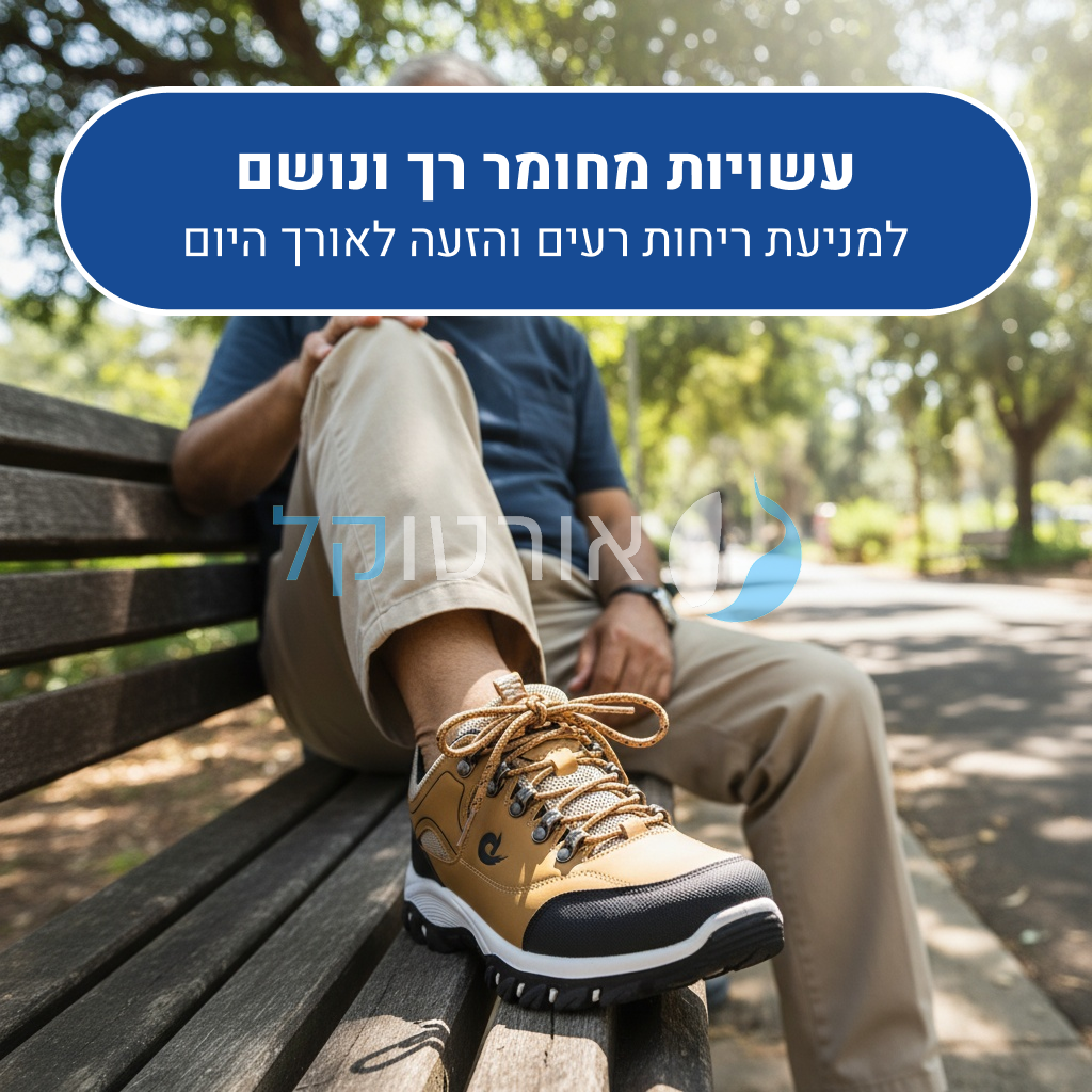 OrtoKal Ground Men - Orthopedic Walking Shoes for Pain Relief