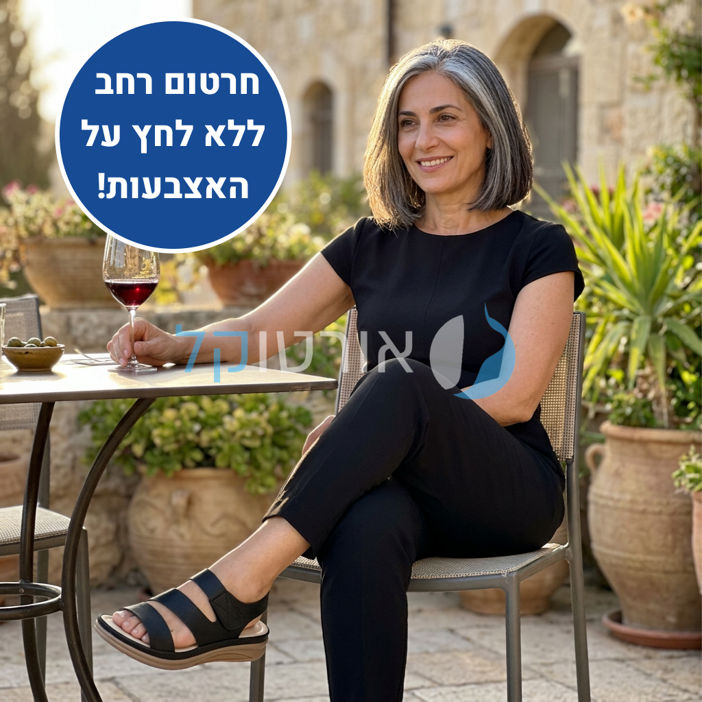 OrtoKal Open Style - Orthopedic Sandals for Foot Pain Relief