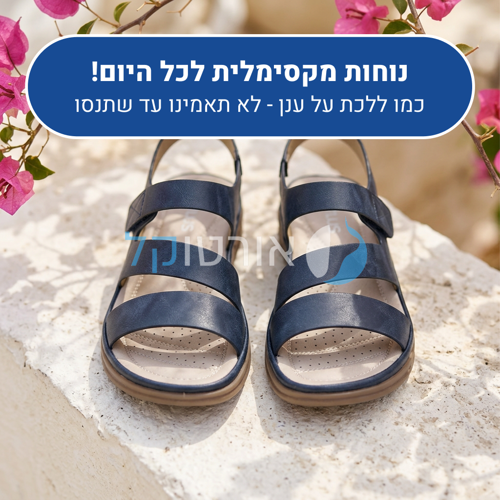 OrtoKal Open Style - Orthopedic Sandals for Foot Pain Relief