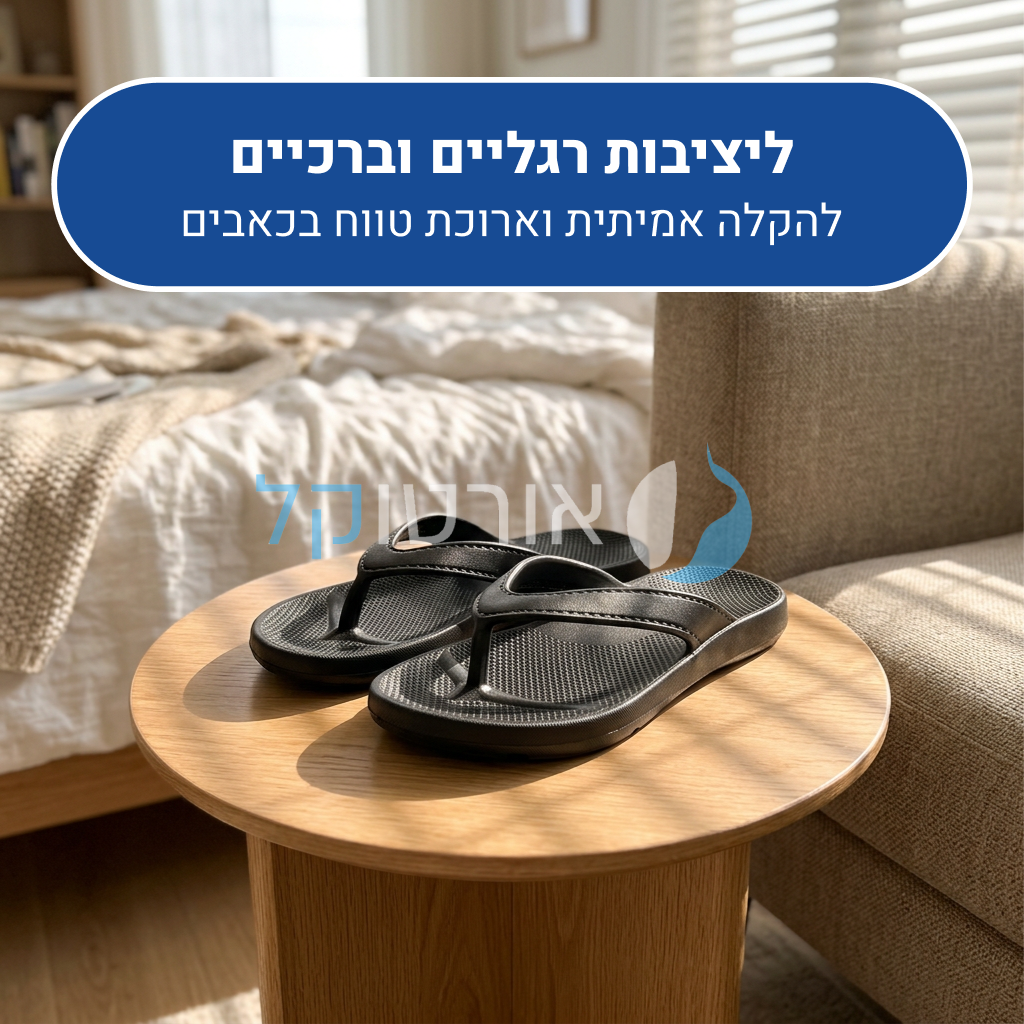 OrtoKal Soft Wind - Orthopedic Slides for Foot Pain Relief
