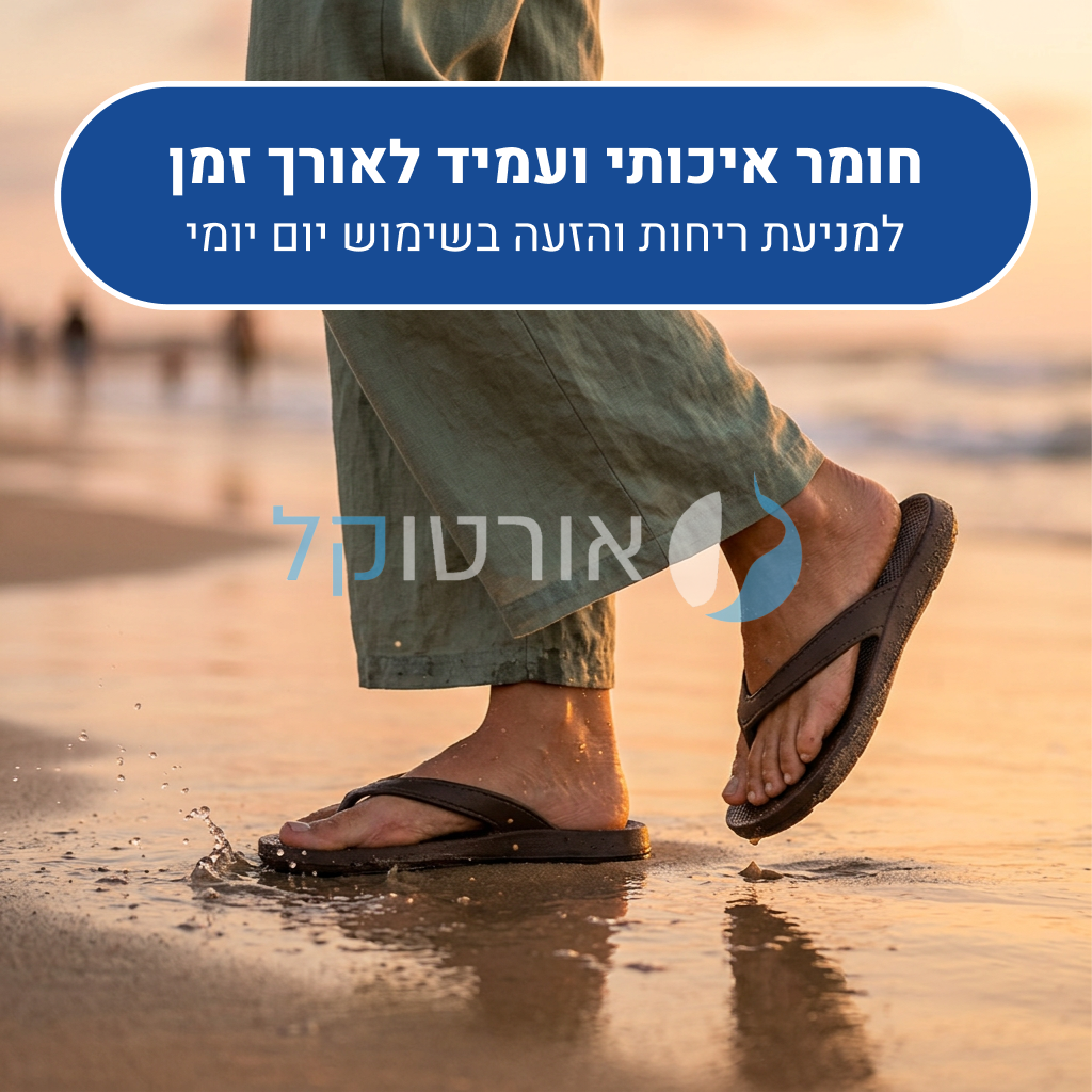OrtoKal Soft Wind - Orthopedic Slides for Foot Pain Relief