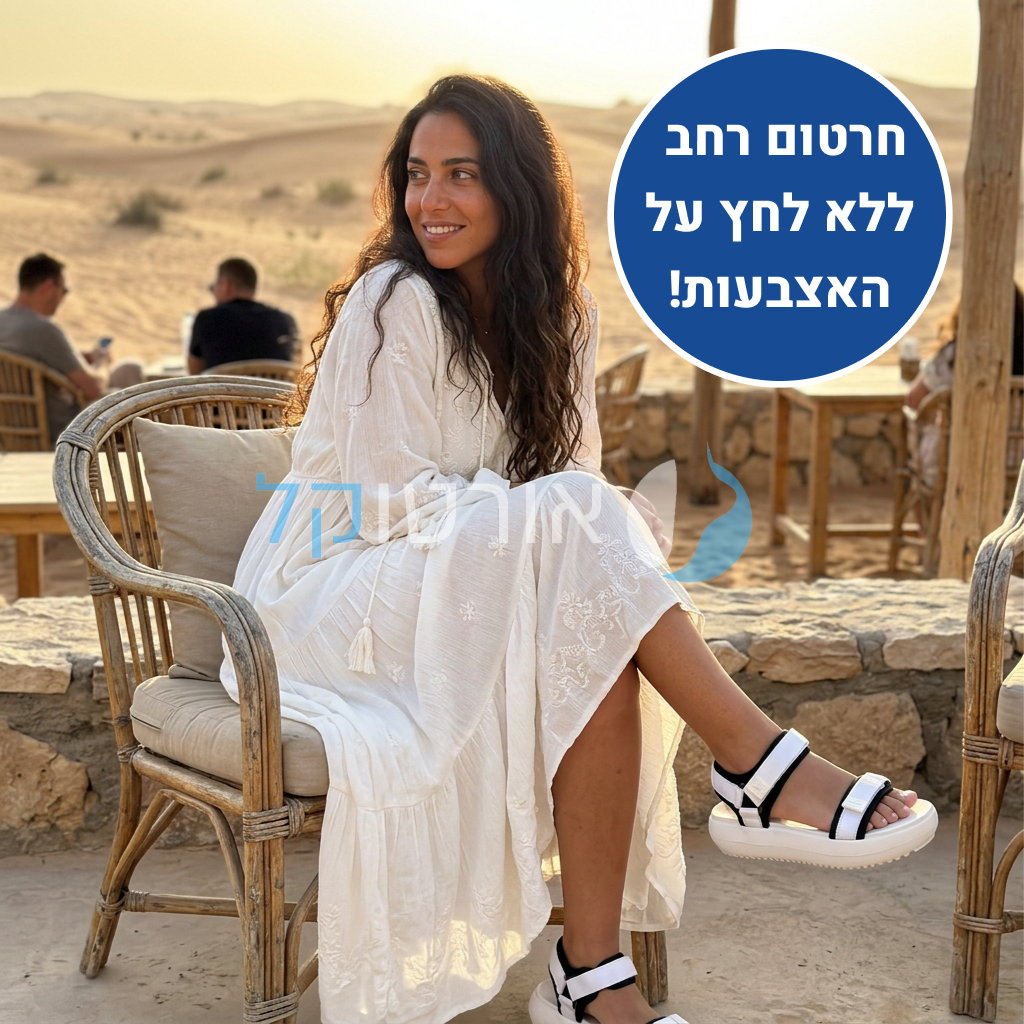 OrtoKal Travel Comfort - Orthopedic Sandals for Foot Pain Relief & Travel