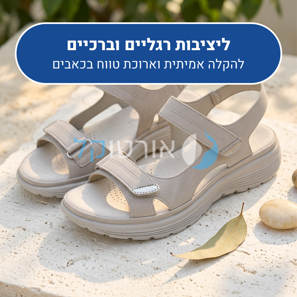 OrtoKal Sun Comfort - Orthopedic Sandals for Foot Pain Relief