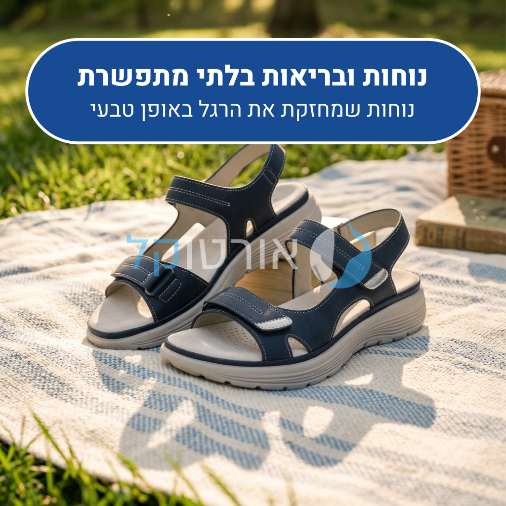 OrtoKal Sun Comfort - Orthopedic Sandals for Foot Pain Relief