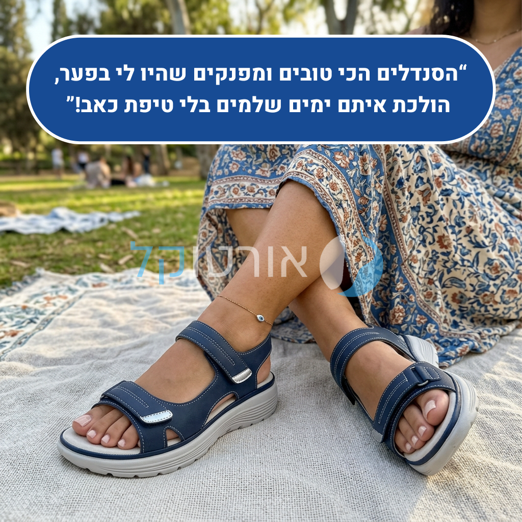 OrtoKal Sun Comfort - Orthopedic Sandals for Foot Pain Relief