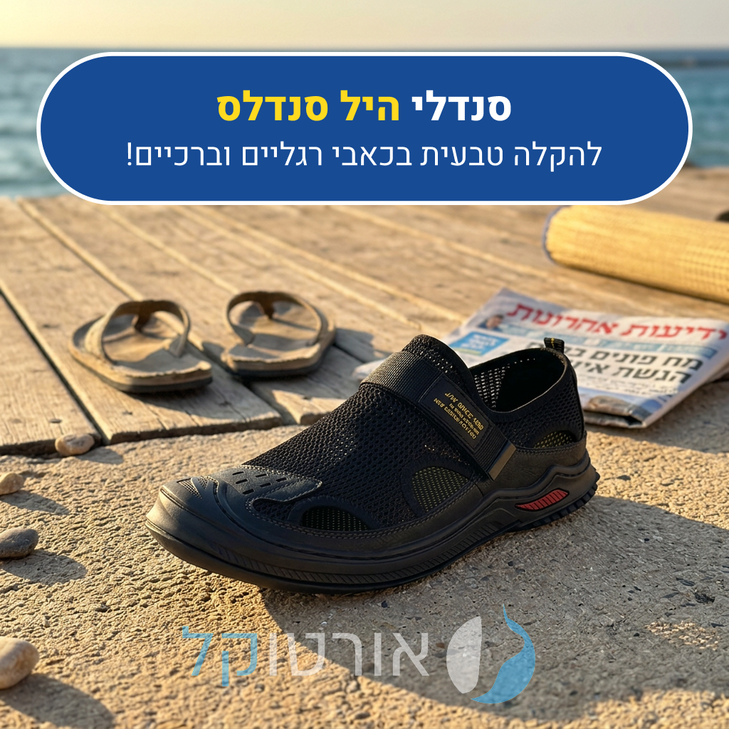 OrtoKal Heel Sandal - Orthopedic Sandals for Foot Pain Relief & Travel