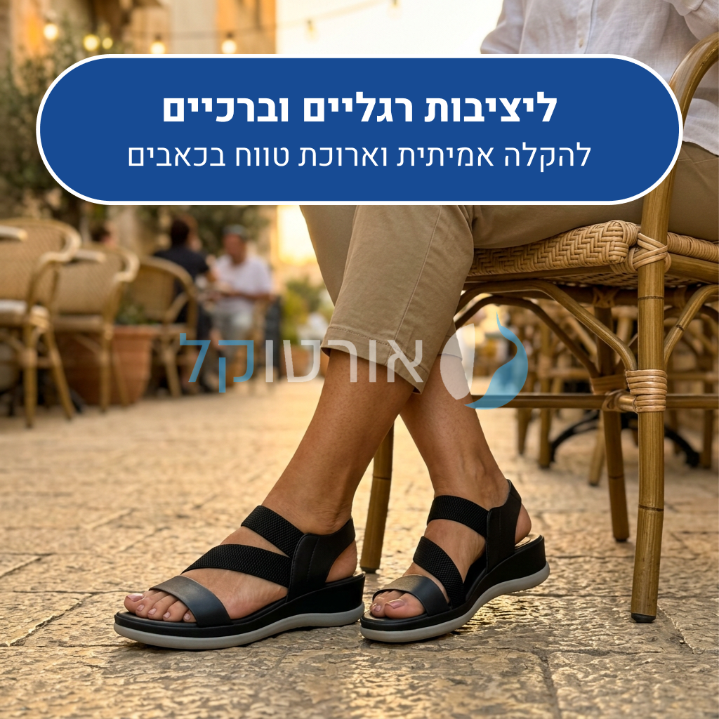 OrtoKal Comfy Max - Orthopedic Sandals for Foot Pain Relief