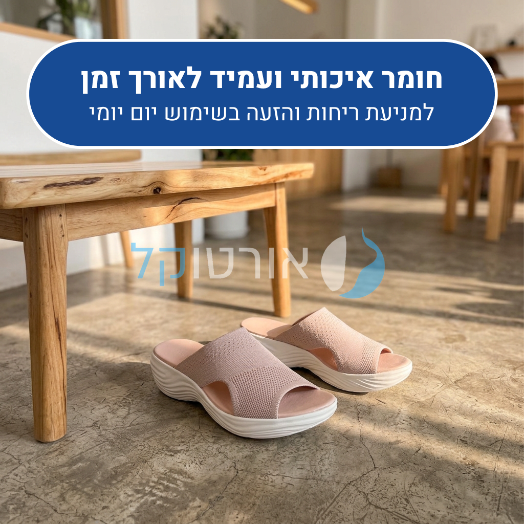 OrtoKal Summer Lady - Women's Orthopedic Slides for Foot Pain Relief