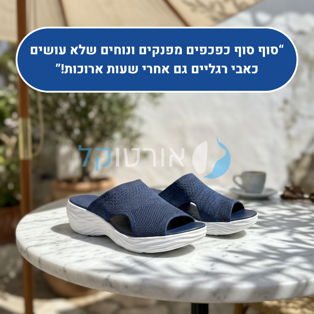 OrtoKal Summer Lady - Women's Orthopedic Slides for Foot Pain Relief