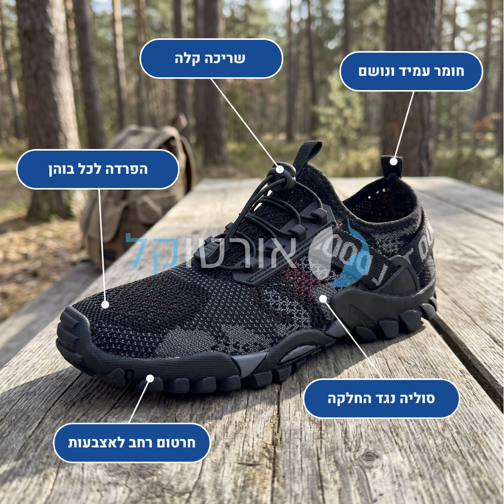 OrtoKal Origin Prime - Orthopedic Barefoot Shoes for Pain Relief, Long Walks & Foot Strengthening