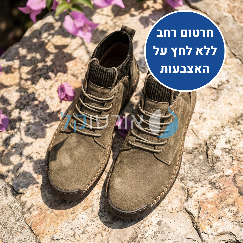 OrtoKal Profession Style - Elegant Orthopedic Shoes for Foot Pain Relief