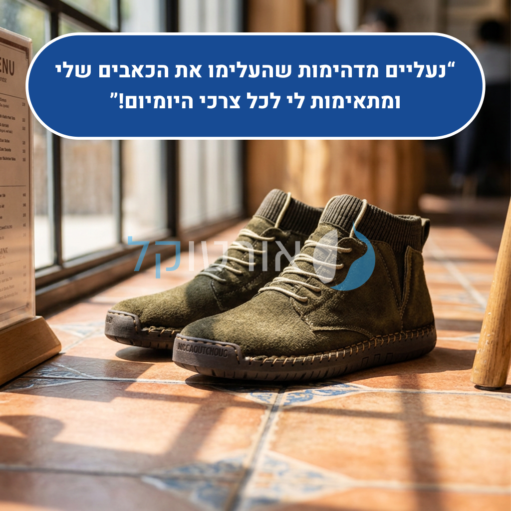 OrtoKal Profession Style - Elegant Orthopedic Shoes for Foot Pain Relief