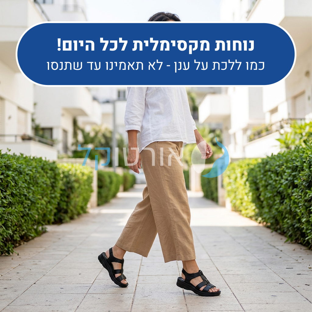 OrtoKal Soft Walk - Orthopedic Sandals for Foot Pain Relief