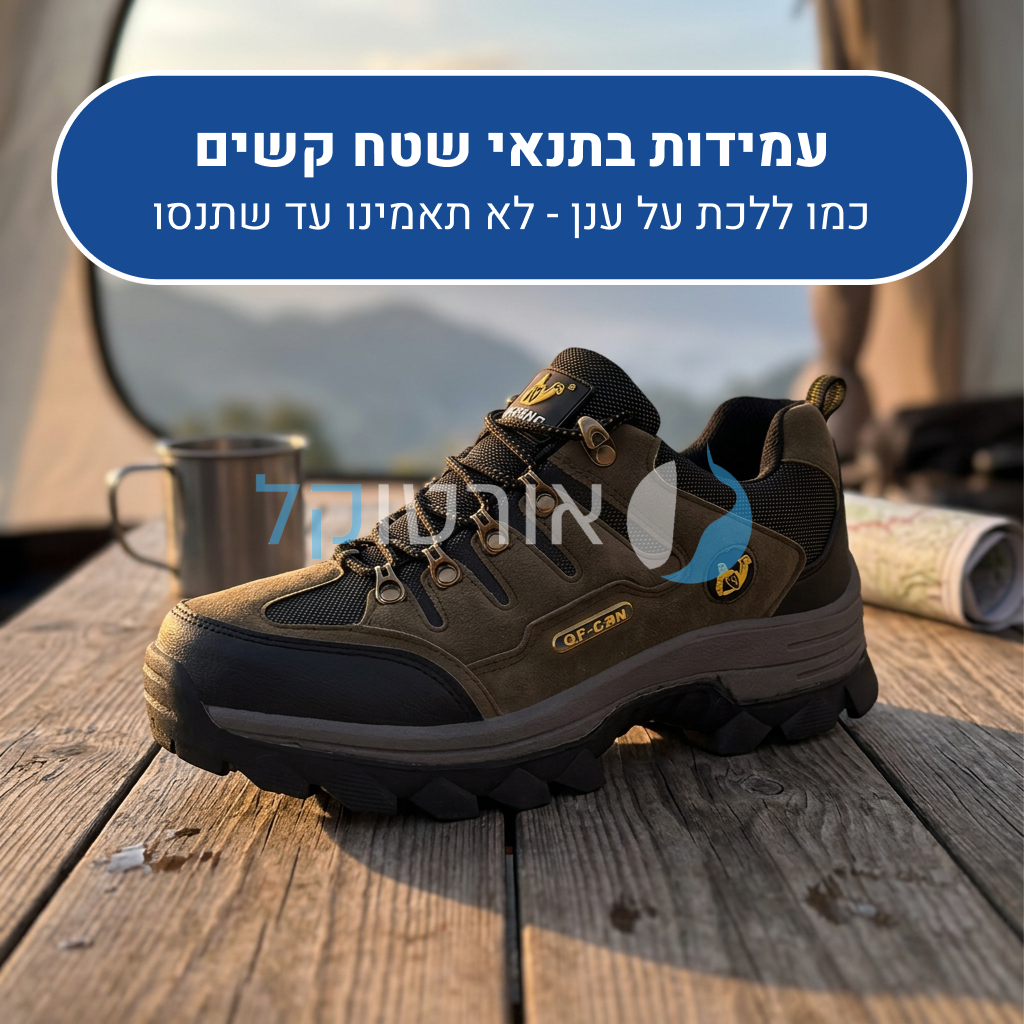 OrtoKal Hike - Comfort Hiking Shoes for Foot & Knee Pain Relief