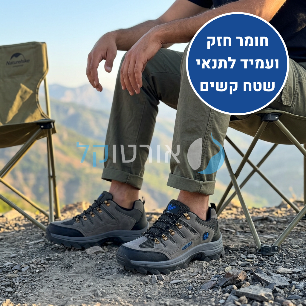 OrtoKal Hike - Comfort Hiking Shoes for Foot & Knee Pain Relief