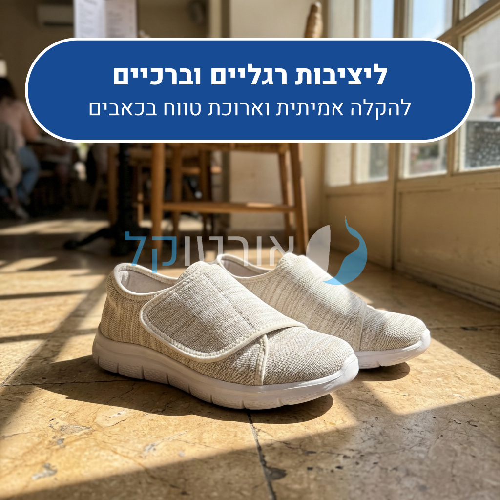 OrtoKal Comfort Touch - Orthopedic Walking Shoes for Pain Relief