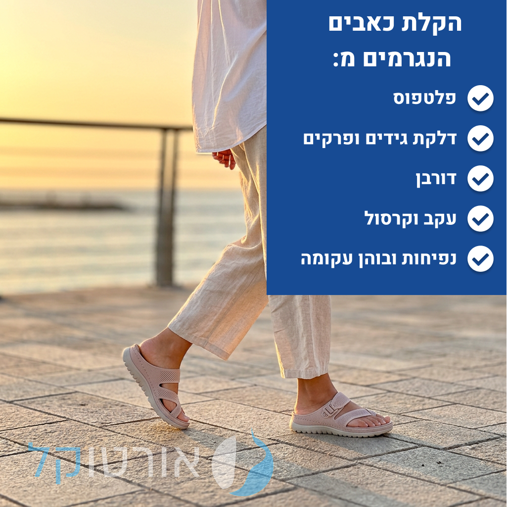 OrtoKal Spring Touch - Orthopedic Sandals for Foot Pain Relief
