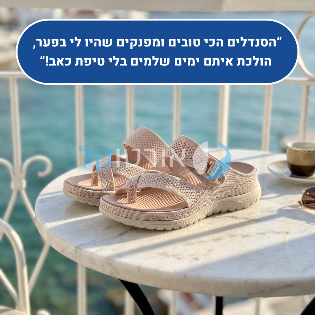 OrtoKal Spring Touch - Orthopedic Sandals for Foot Pain Relief