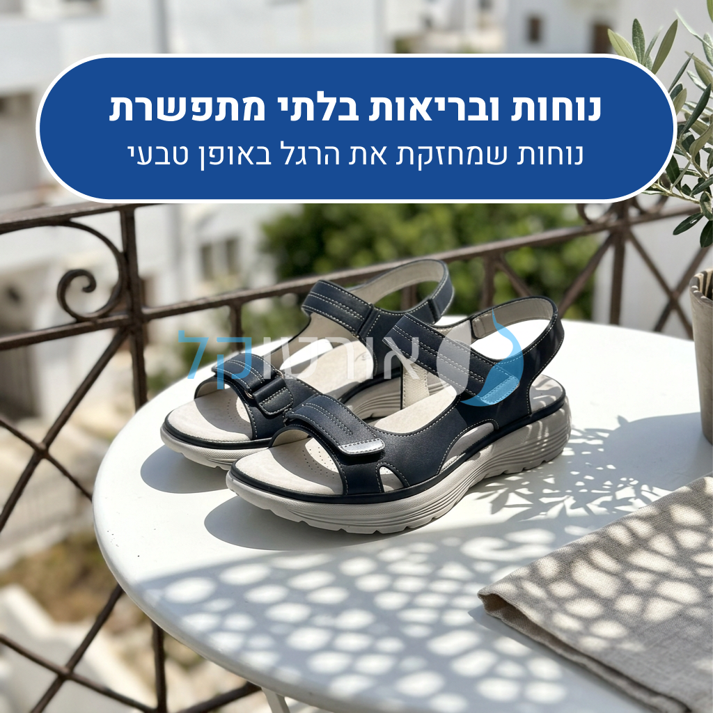 OrtoKal Easy Fit - Orthopedic Sandals for Foot Pain Relief