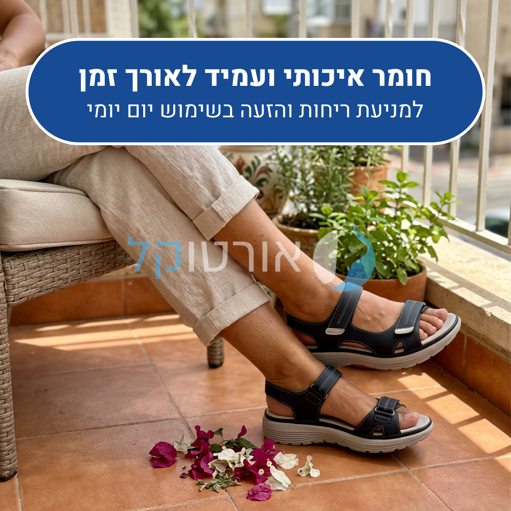 OrtoKal Easy Fit - Orthopedic Sandals for Foot Pain Relief