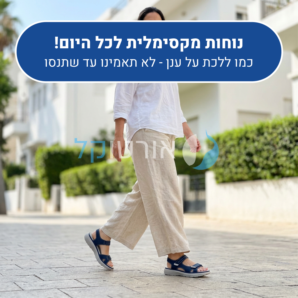 OrtoKal Easy Fit - Orthopedic Sandals for Foot Pain Relief