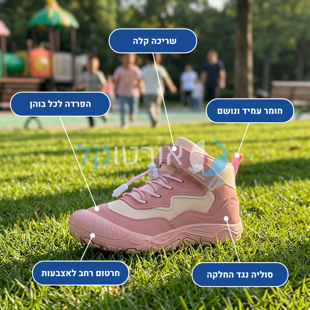 OrtoKal Kids Plus - Orthopedic Barefoot Shoes for Kids for Healthy Walking