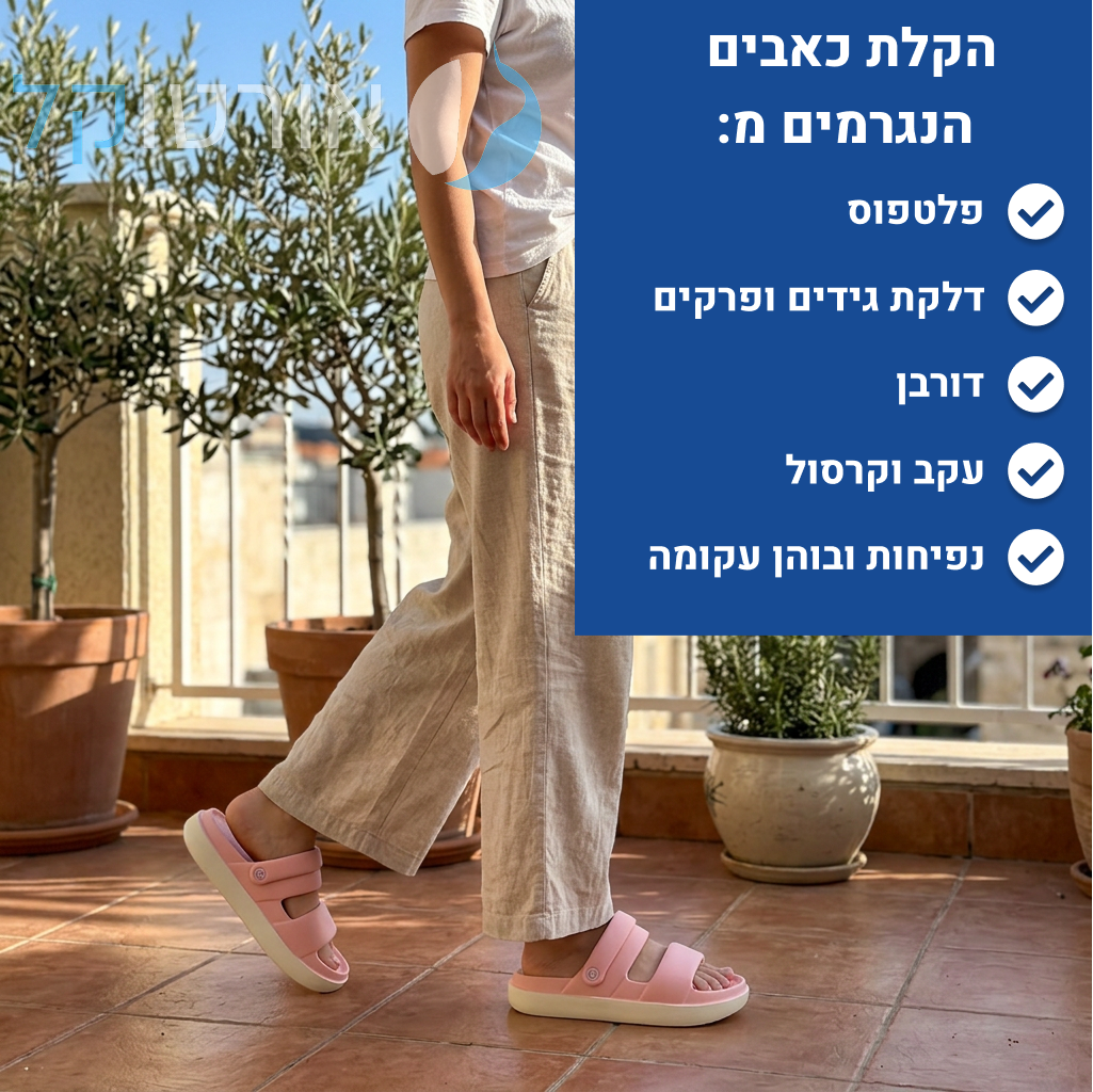 OrtoKal Inter Form - Orthopedic Platform Slides for Foot Pain Relief