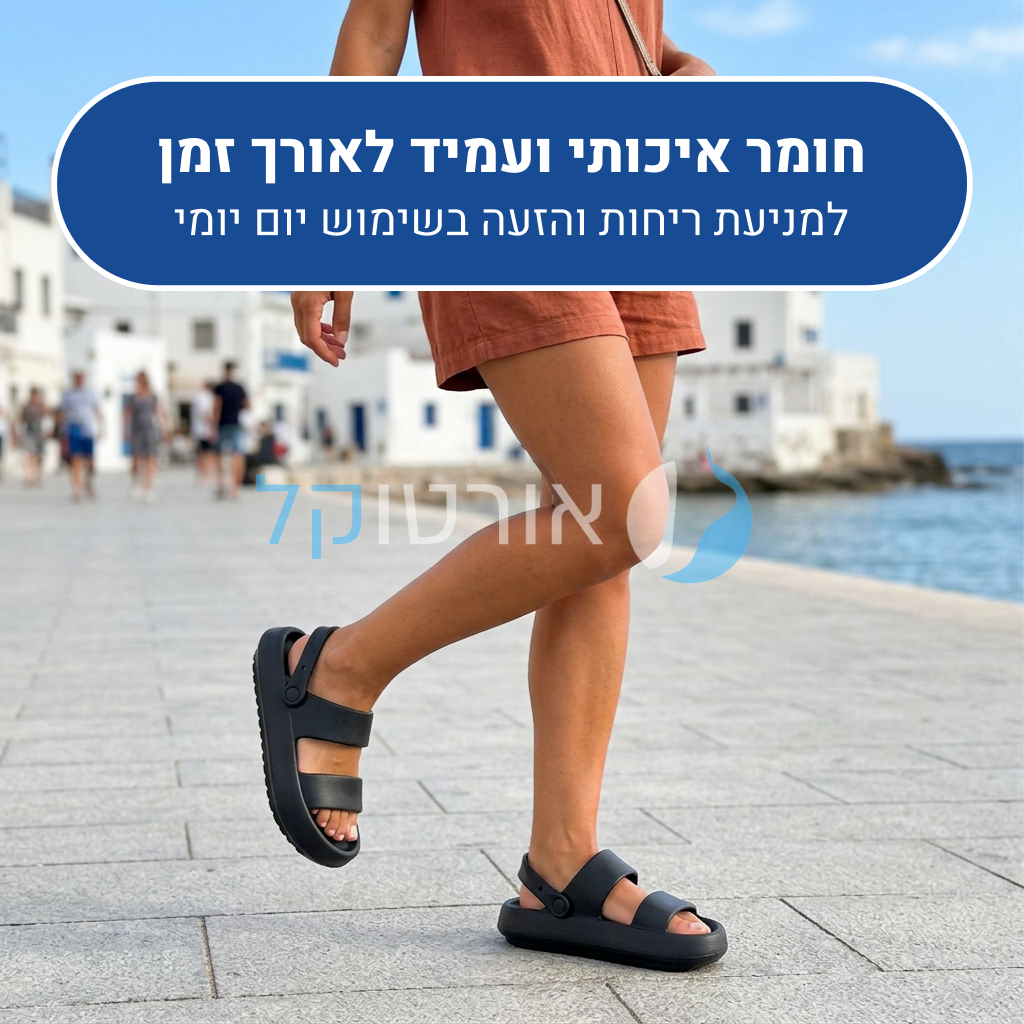 OrtoKal Total Summer - Fashion Orthopedic Slides for Foot Pain Relief