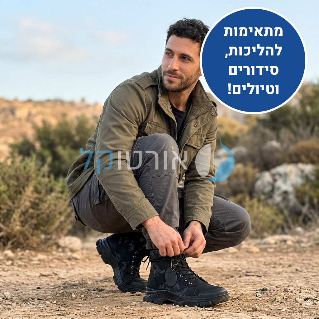 OrtoKal Military Shoes - Ergonomic Men's Shoes
