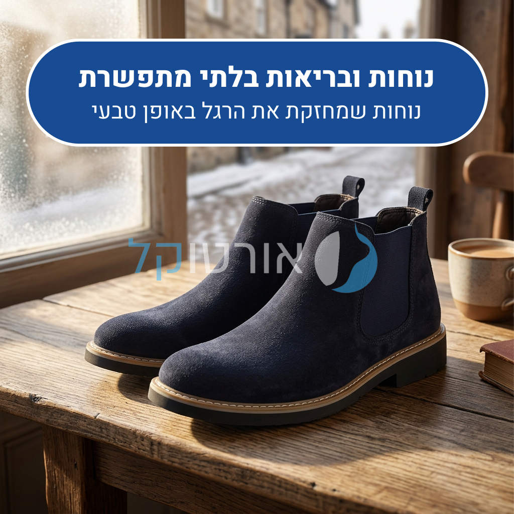 OrtoKal Winter Class - Elegant Orthopedic Boots for Foot Pain Relief