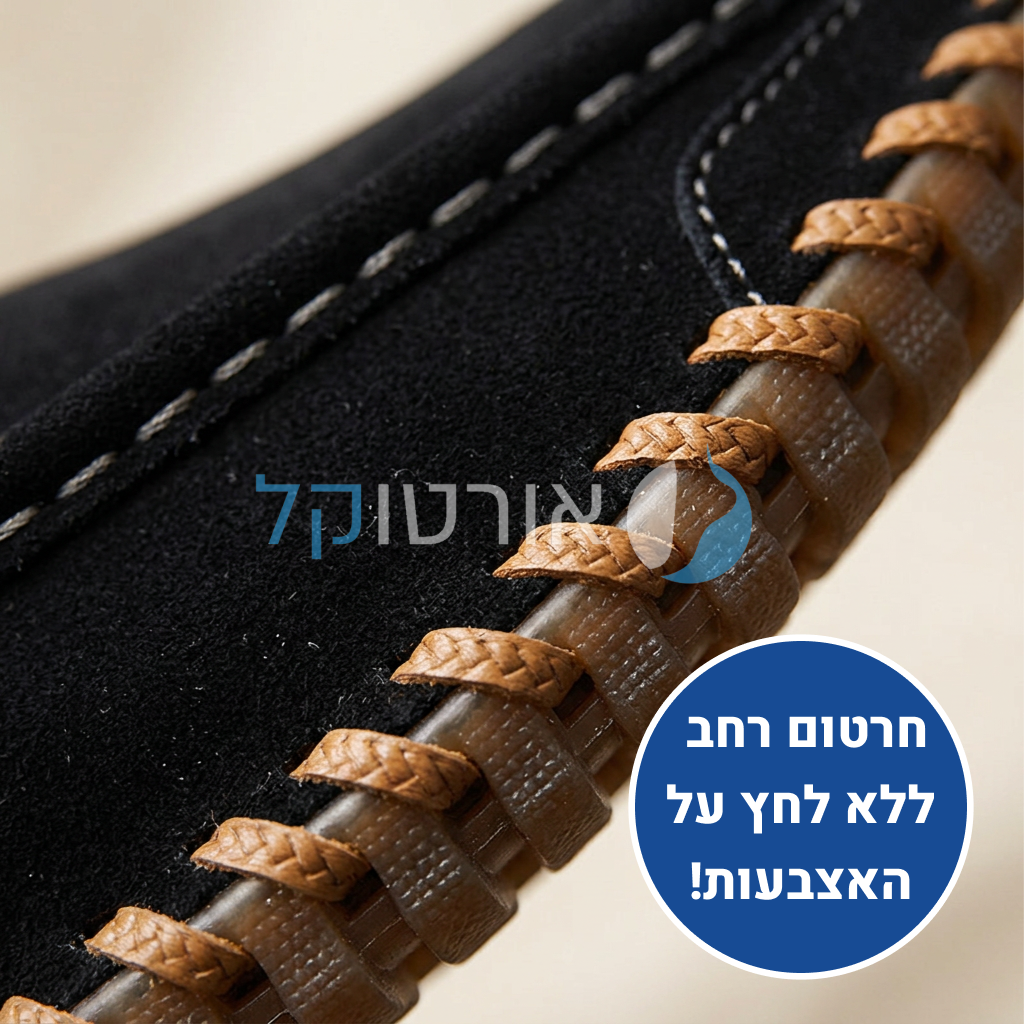 OrtoKal Moccasin - Elegant Comfort Shoes for Foot Pain Relief