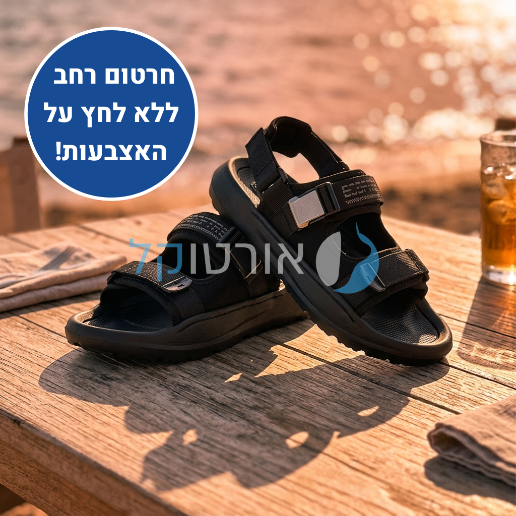 OrtoKal Flow Sandals - Orthopedic Sandals for Foot Pain Relief