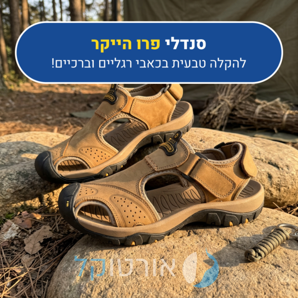 OrtoKal Pro Hiker - Orthopedic Sandals for Foot Pain Relief & Travel