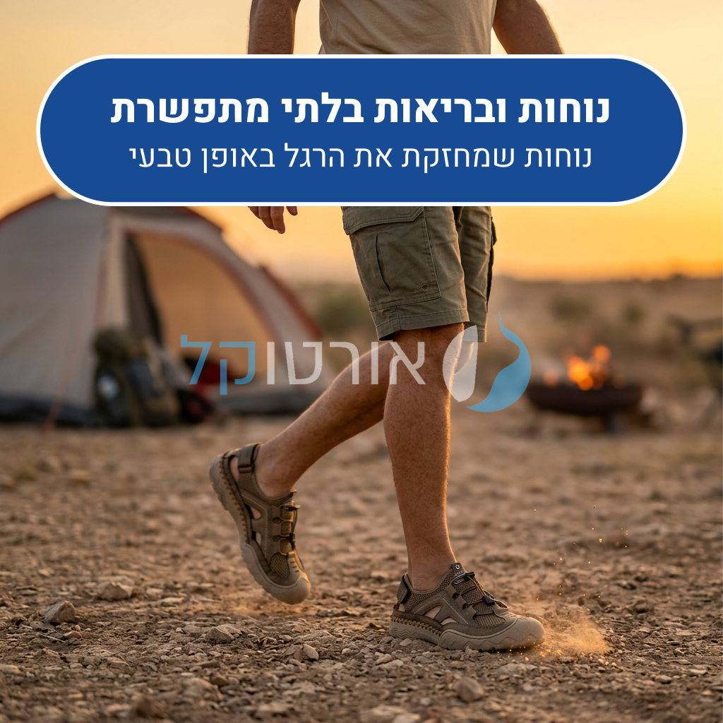 OrtoKal Pro Hiker - Orthopedic Sandals for Foot Pain Relief & Travel