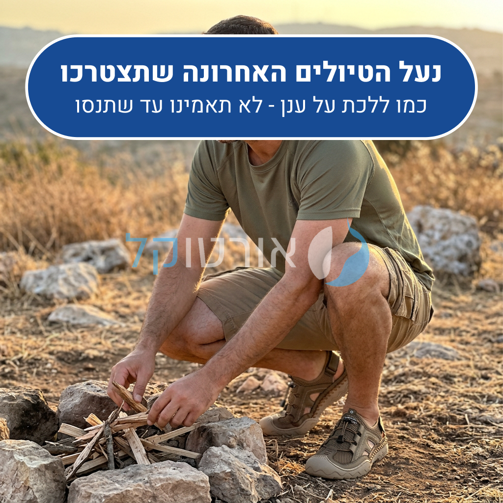 OrtoKal Pro Hiker - Orthopedic Sandals for Foot Pain Relief & Travel
