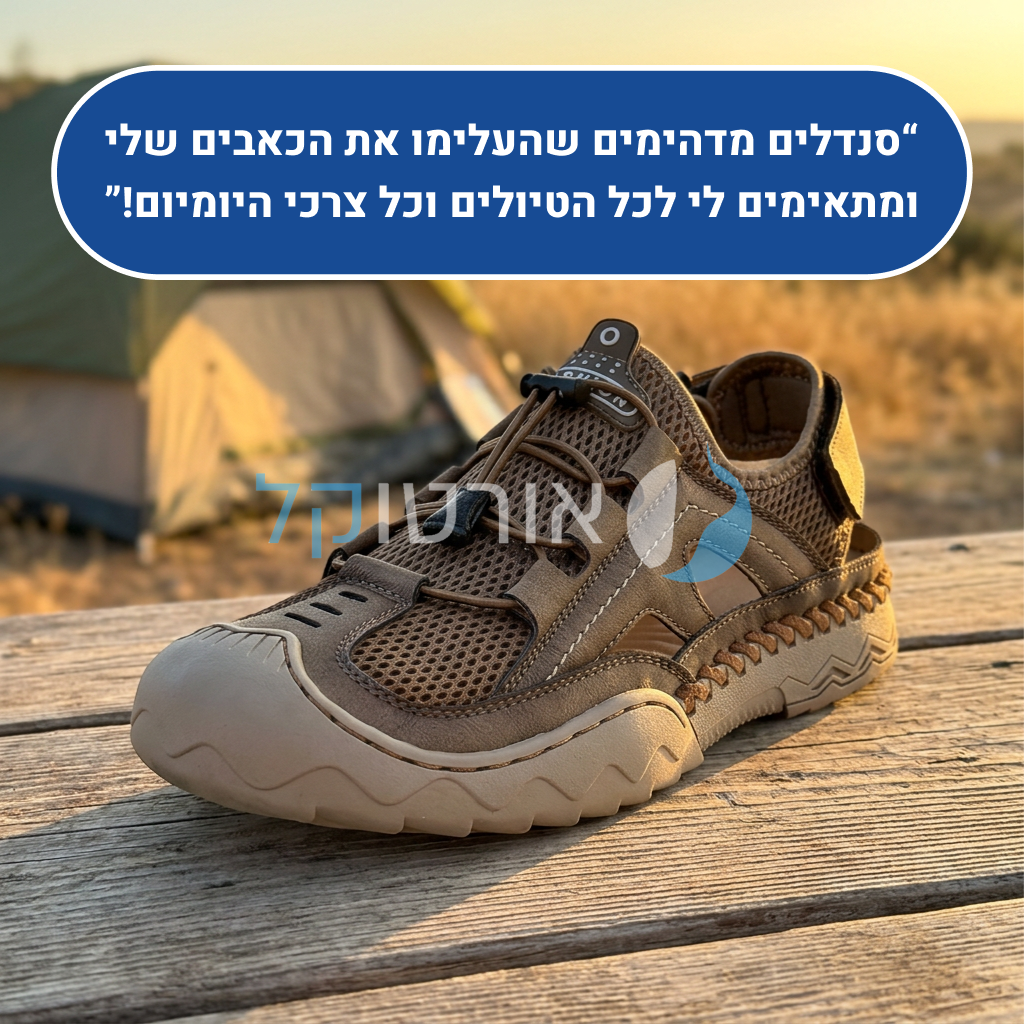 OrtoKal Pro Hiker - Orthopedic Sandals for Foot Pain Relief & Travel