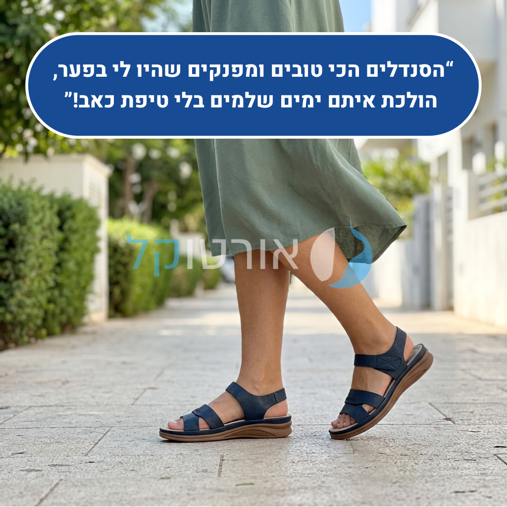 OrtoKal Light Touch - Orthopedic Sandals for Foot Pain Relief