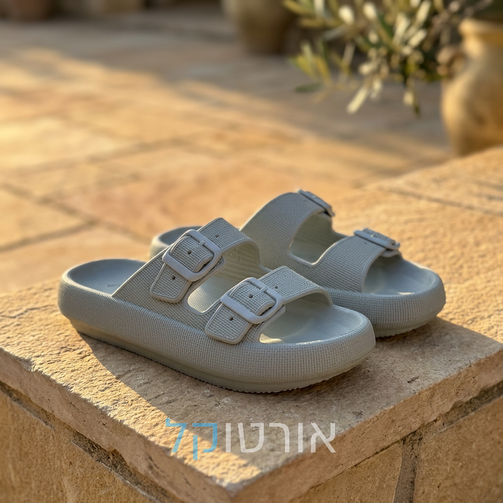 OrtoKal Air Sandals - Comfort Slides for Foot Pain Relief