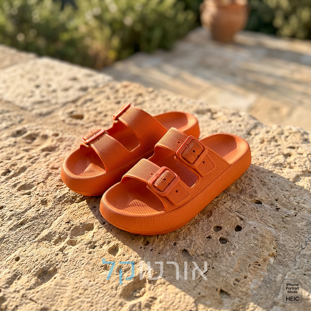 OrtoKal Air Sandals - Comfort Slides for Foot Pain Relief