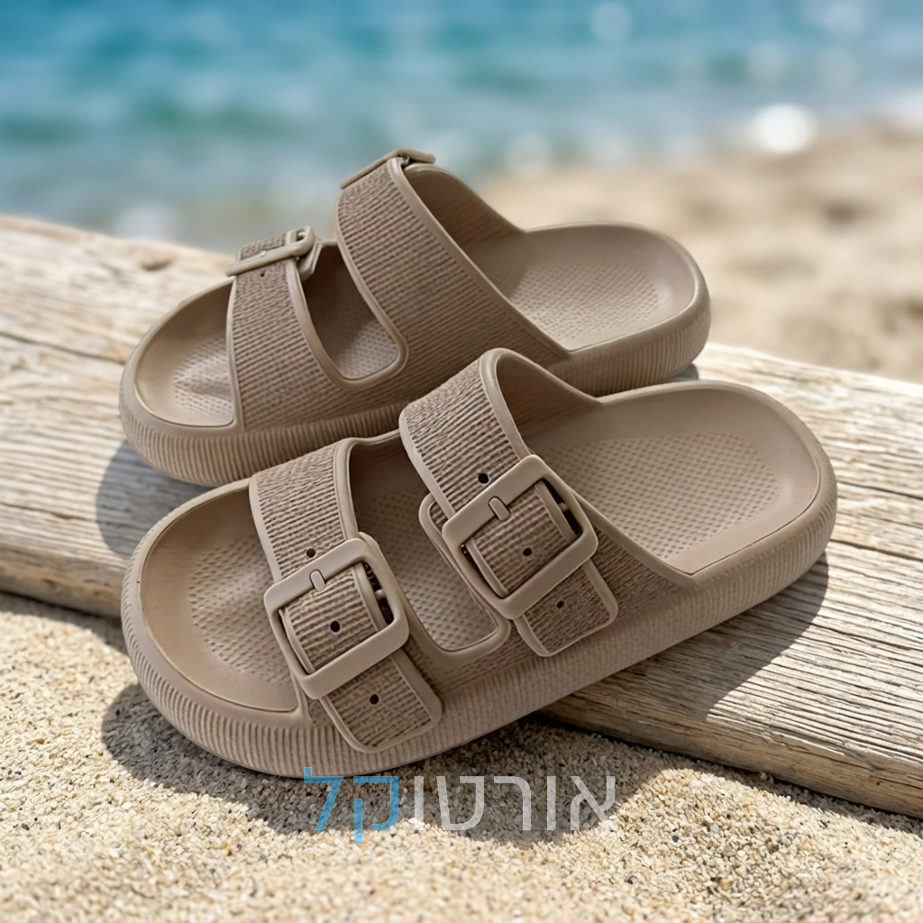 OrtoKal Air Sandals - Comfort Slides for Foot Pain Relief