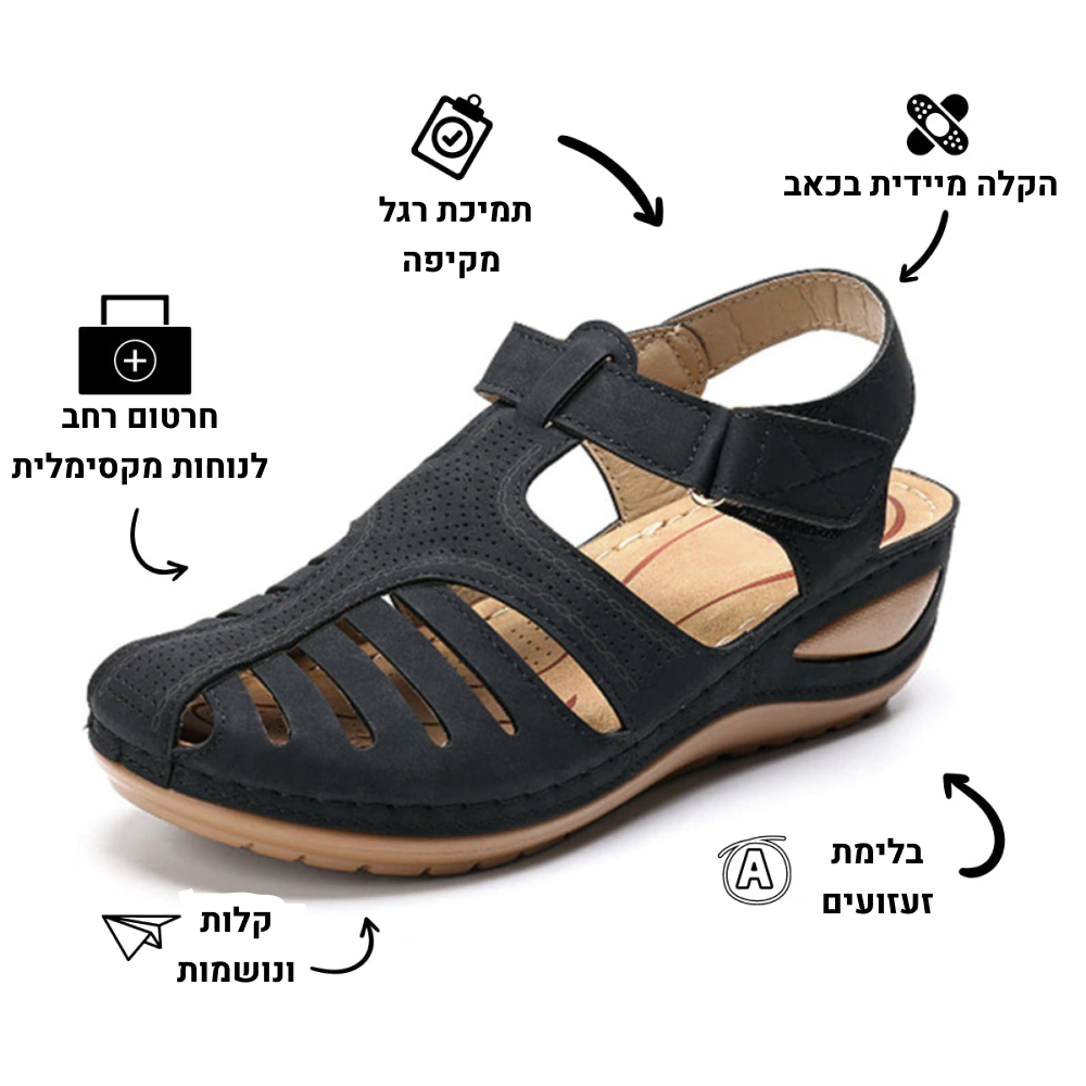 OrtoKal Summer Prime - Women's Orthopedic Sandals for Pain Relief